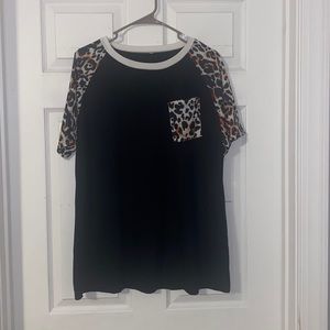 Cheetah Pocket Tee!